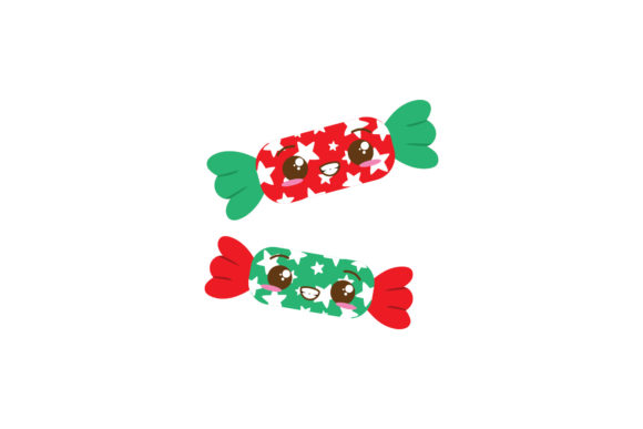 Christmas Candy Cute Illustration Vector