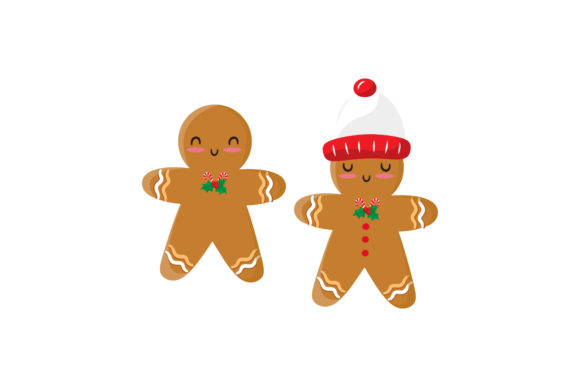Christmas Cookies Illustration for Editorial Use