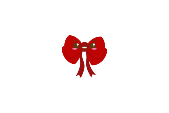 Christmas Design Vector Ribbon Cute Illustrations