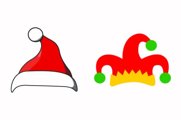 Christmas Hat Fun Celebrations Vector