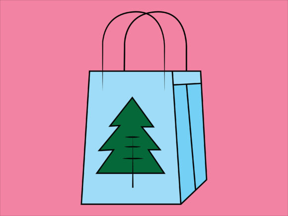 Christmas Illustration Background for Editorial and Web Use