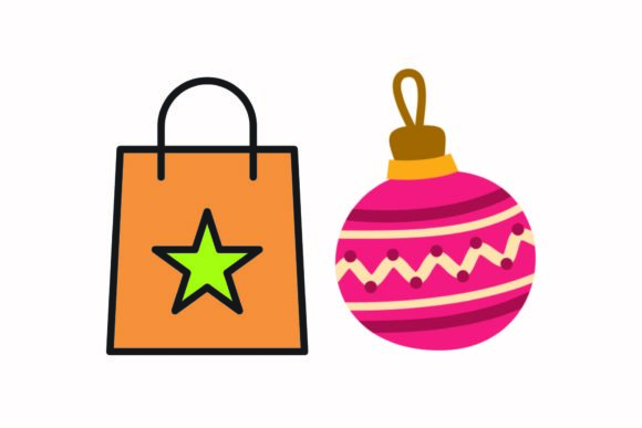 Christmas Party Accessories Illustration