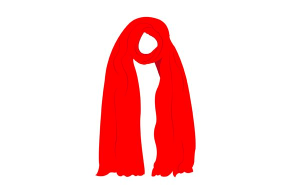 Christmas Scarves 042 Illustrations