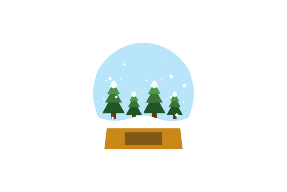 Christmas Snow Ball Illustrations