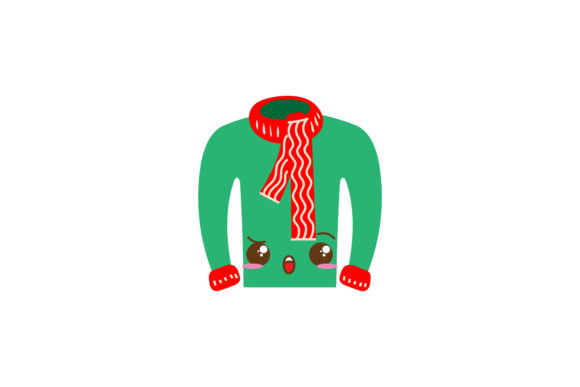 Christmas Sweater Cute Vector for Festive Branding