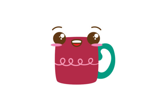 Christmas Vector Hot Chocolate Cute Illustrations