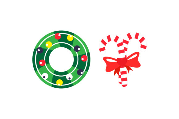 Decoration and Candy Christmas Asset