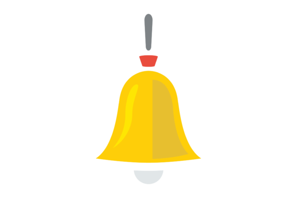 Little Christmas Bell Illustration Graph