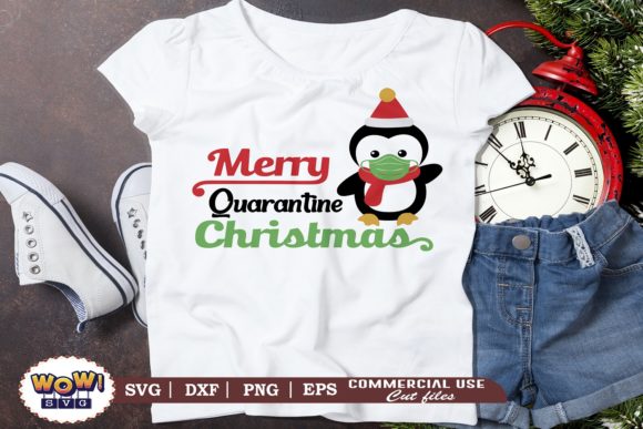 Merry Quarantine Christmas Illustrations
